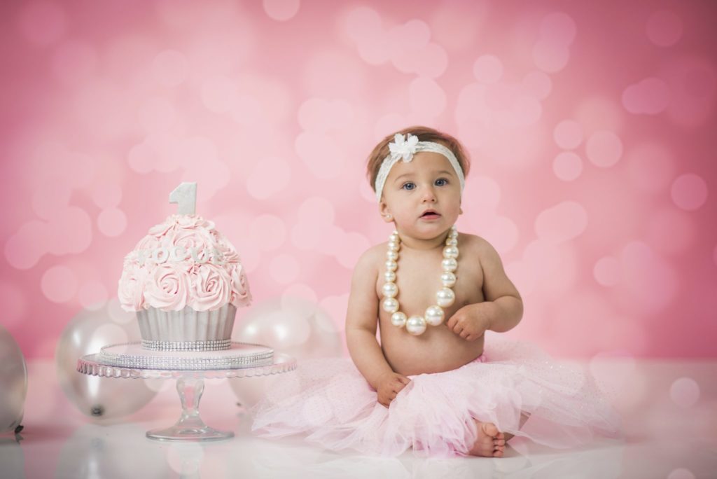 Baby smash cake photoshoot photography