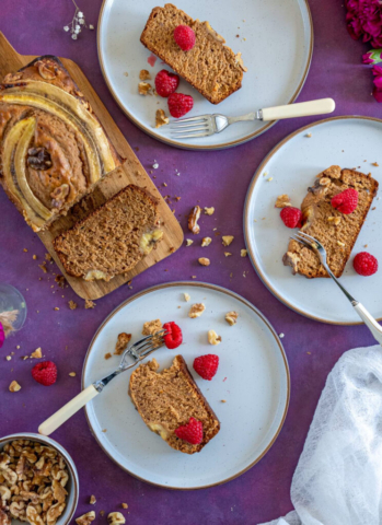 Food photographer Chelmsford, Essex - Banana Bread Food styling